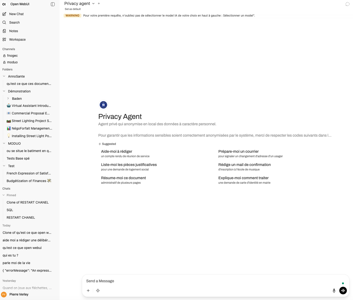 Interface Liha - Vue 2